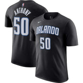 Cole Anthony Orlando Magic Icon 2022/23 Name & Number T-Shirt Black - NBA
