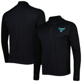 Chicago Bulls Levelwear Nano Engineered Knit Fabric Quarter-Zip Jacket Black - NBA