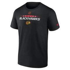 Chicago Blackhawks Fanatics Special Edition 2.0 Authentic Pro T-Shirt - Black - NHL