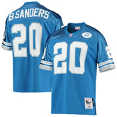 Barry Sanders Detroit Lions 1991 Authentic Throwback Retired Player Jersey Blue | Mitchell & Ness