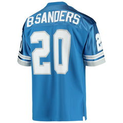 Barry Sanders Detroit Lions 1991 Authentic Throwback Retired Player Jersey Blue | Mitchell & Ness