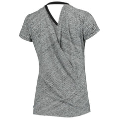 Colorado Rockies Touch Women's Hail Mary Back Wrap Space-Dye V-Neck T-Shirt - MLB