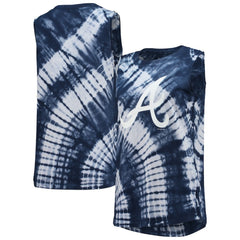 Atlanta Braves Touch Women's Money Ball Tie-Dye Tank Top - MLB