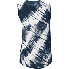 Boston Red Sox Touch Women's Money Ball Tie-Dye Tank Top - MLB