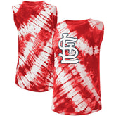 St. Louis Cardinals Touch Women's Money Ball Tie-Dye Tank Top - MLB