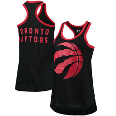 Toronto Raptors G-III Sports by Carl Banks Women's Showdown Scoop-Neck Racerback Tank Top Black - NBA