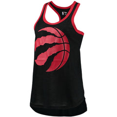 Toronto Raptors G-III Sports by Carl Banks Women's Showdown Scoop-Neck Racerback Tank Top Black - NBA