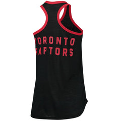 Toronto Raptors G-III Sports by Carl Banks Women's Showdown Scoop-Neck Racerback Tank Top Black - NBA