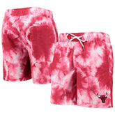 Chicago Bulls G-III Sports by Carl Banks Splash Volley Swim Shorts Red - NBA
