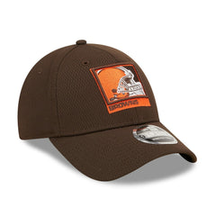 Cleveland Browns New Era Framed AF 9FORTY Snapback Hat Brown | NFL