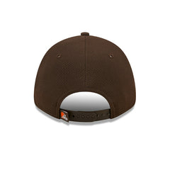 Cleveland Browns New Era Framed AF 9FORTY Snapback Hat Brown | NFL