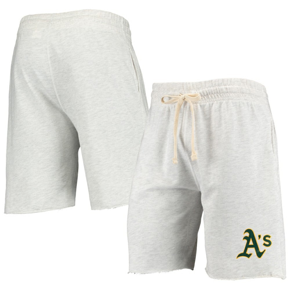 Athletics Concepts Sport Mainstream Terry Tri-Blend Shorts - MLB