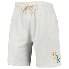 Chicago White Sox Concepts Sport Mainstream Logo Terry Tri-Blend Shorts - MLB