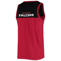 Atlanta Falcons Starter Team Touchdown Fashion Tank Top Red/Black | NFL