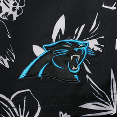 Carolina Panthers G-III Sports by Carl Banks Island Volley Swim Shorts Black | NFL