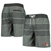Cleveland Browns G-III Sports by Carl Banks Horizon Swim Shorts Black | NFL