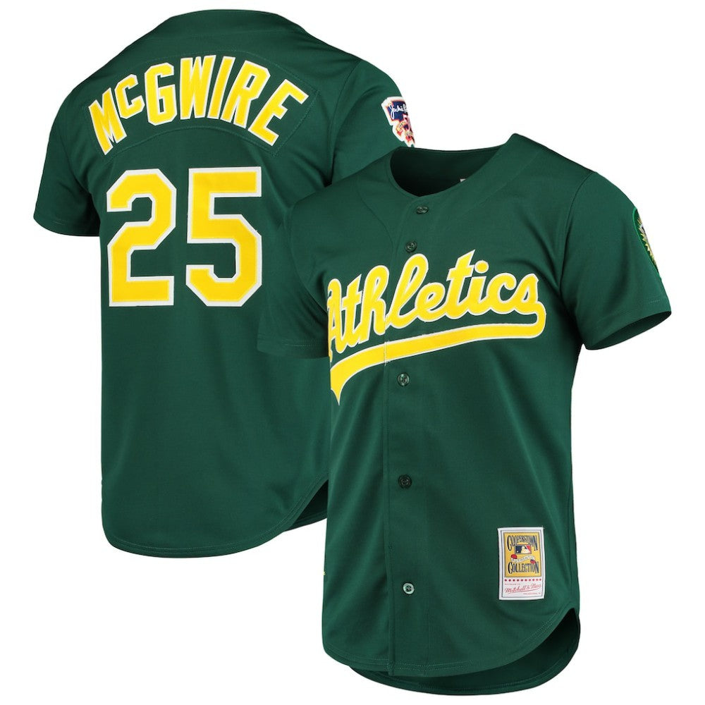 Mark McGwire Athletics Mitchell & Ness 1997 Cooperstown Collection Authentic Jersey - MLB