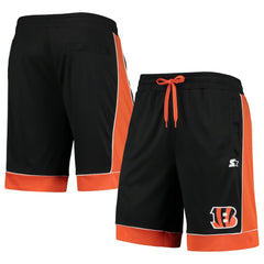 Cincinnati Bengals Starter Fan Favorite Fashion Shorts Black/Orange | NFL