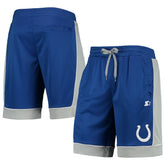 Indianapolis Colts Starter Fan Favorite Fashion Shorts Royal/Gray | NFL