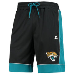 Jacksonville Jaguars Starter Fan Favorite Fashion Shorts Black/Teal | NFL