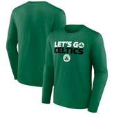 Boston Celtics Tip-Off Long Sleeve T-Shirt Kelly Green - NBA