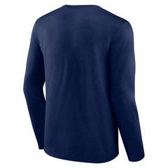 Memphis Grizzlies Tip-Off Long Sleeve T-Shirt Navy - NBA
