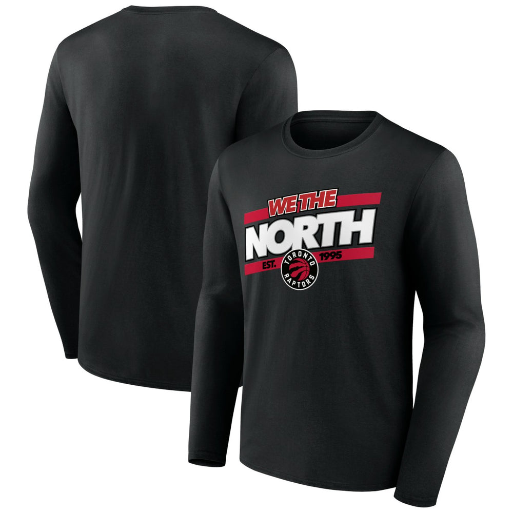 Toronto Raptors Tip-Off Long Sleeve T-Shirt Black - NBA
