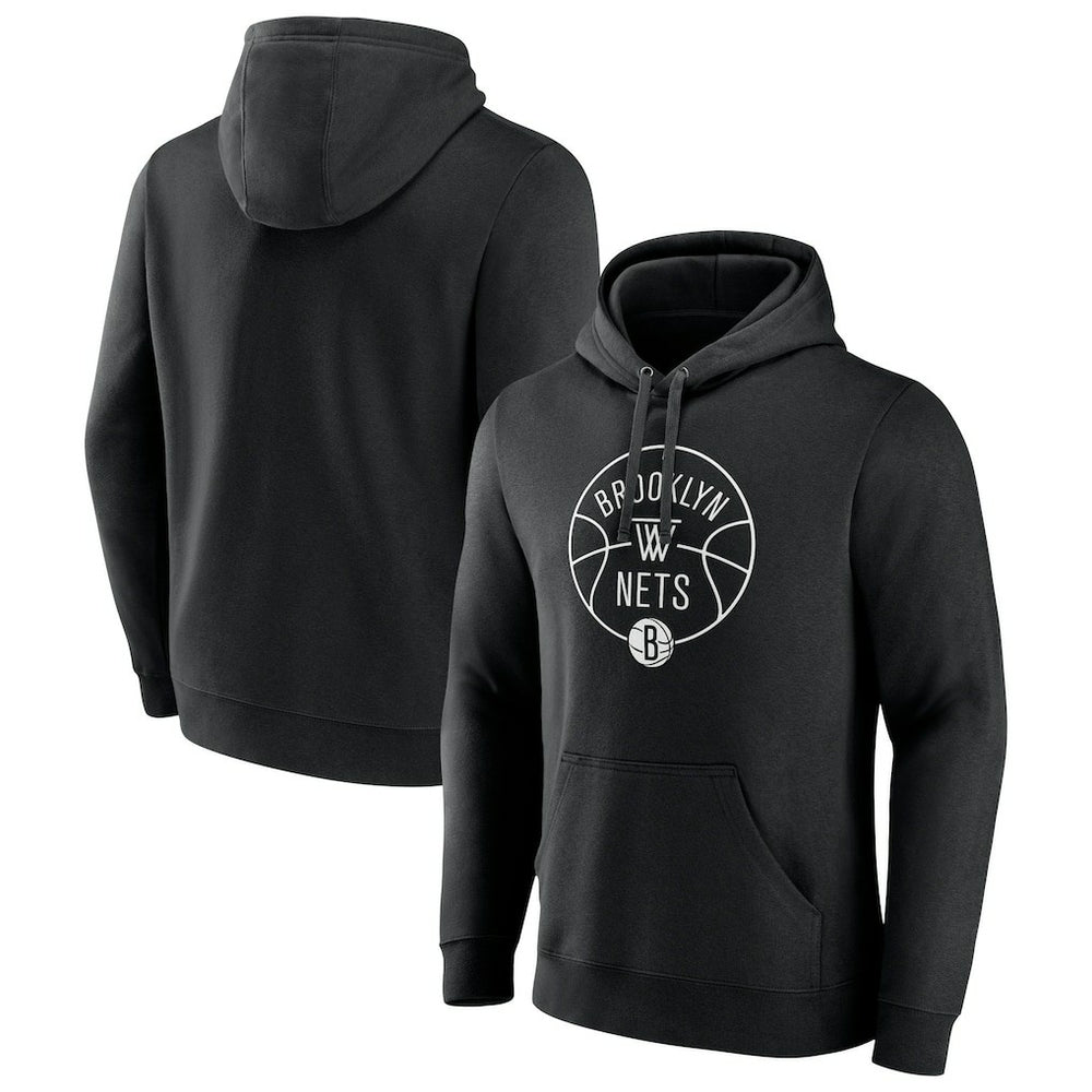 Brooklyn Nets Tip-Off Pullover Hoodie Black - NBA