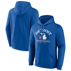 Detroit Pistons Tip-Off Pullover Hoodie Royal - NBA
