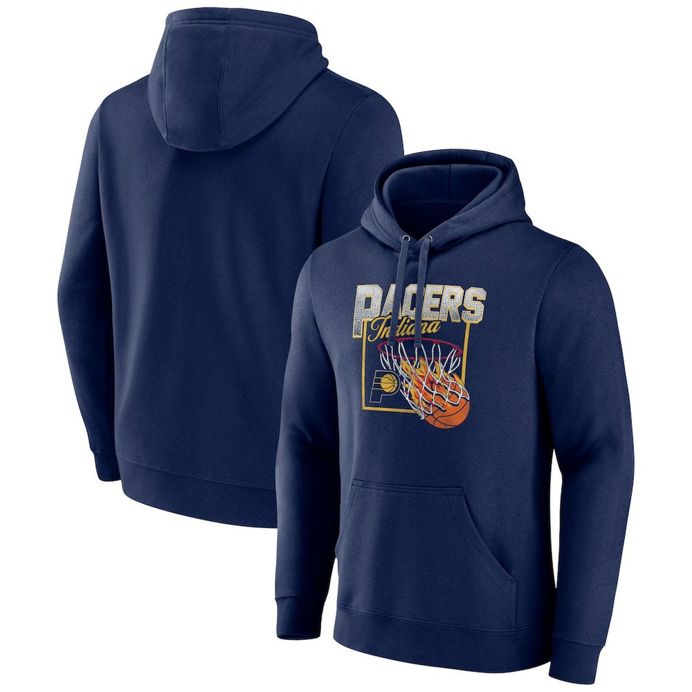 Indiana Pacers Alley Oop Pullover Hoodie Navy - NBA