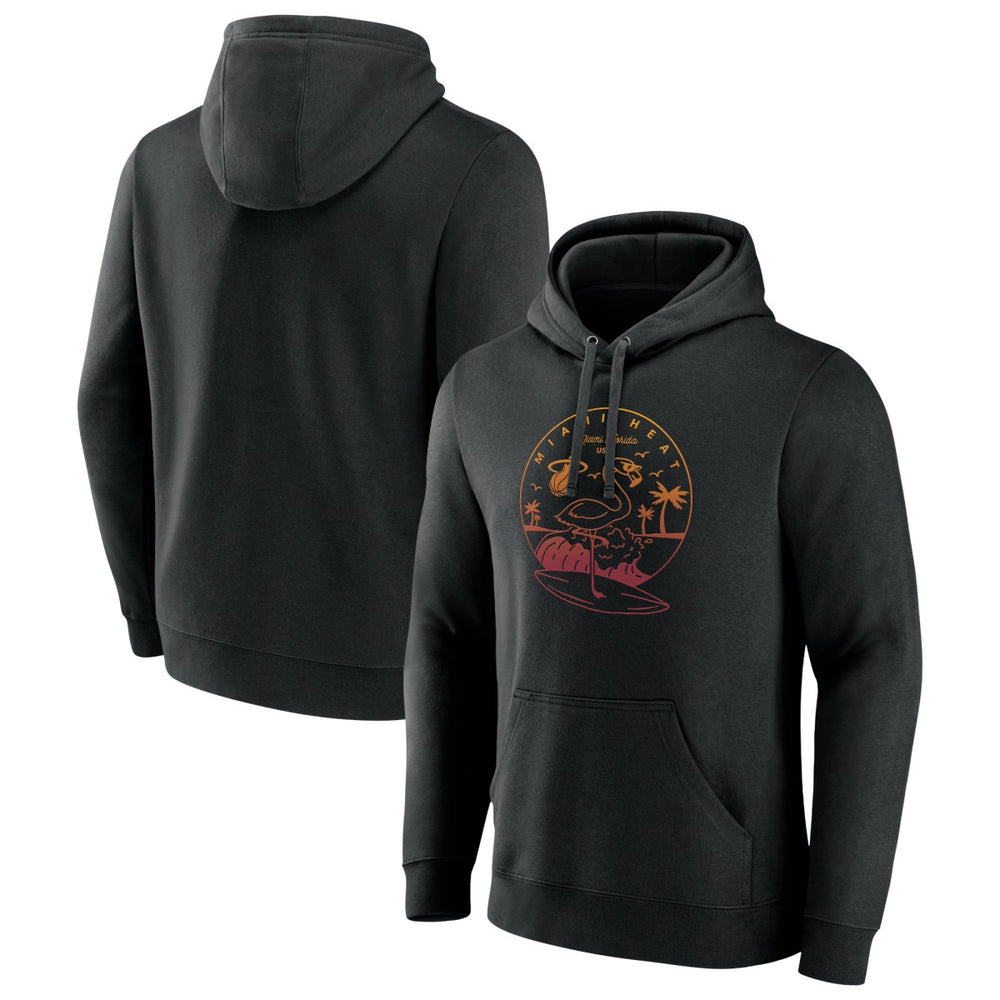 Miami Heat Tip-Off Pullover Hoodie Black - NBA