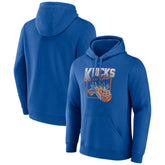 New York Knicks Alley Oop Pullover Hoodie Blue - NBA