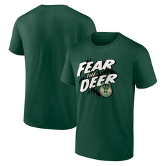 Milwaukee Bucks Tip-Off T-Shirt Hunter Green - NBA