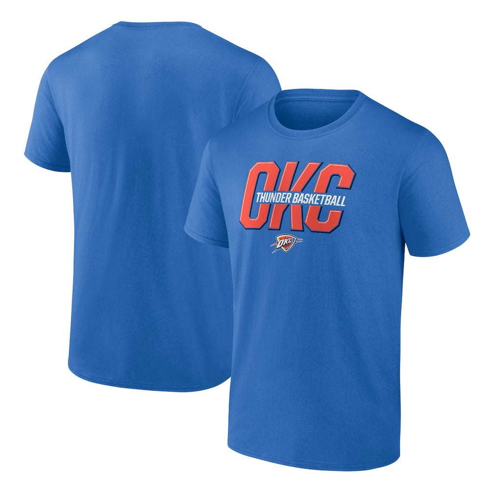 Oklahoma City Thunder Tip-Off T-Shirt Blue - NBA