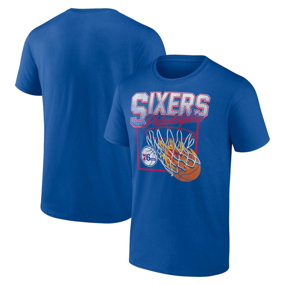 Philadelphia 76ers Alley Oop T-Shirt Royal - NBA