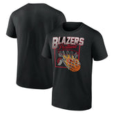 Portland Trail Blazers Alley Oop T-Shirt Black - NBA