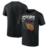 San Antonio Spurs Alley Oop T-Shirt Black - NBA