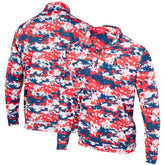 Los Angeles Angels Digital Camo Performance Quarter-Zip Pullover Jacket - MLB
