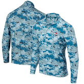 Toronto Blue Jays Digital Camo Performance Quarter-Zip Pullover Jacket - MLB