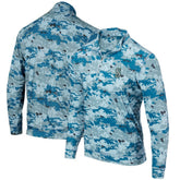 Seattle Mariners Digital Camo Performance Quarter-Zip Pullover Jacket - MLB