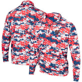 Washington Nationals Digital Camo Performance Quarter-Zip Pullover Jacket - MLB