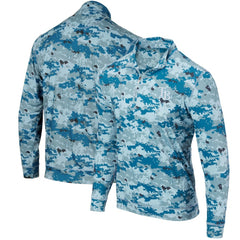 Tampa Bay Rays Digital Camo Performance Quarter-Zip Pullover Jacket - MLB