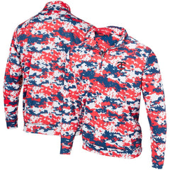 Minnesota Twins Digital Camo Performance Quarter-Zip Pullover Jacket - MLB