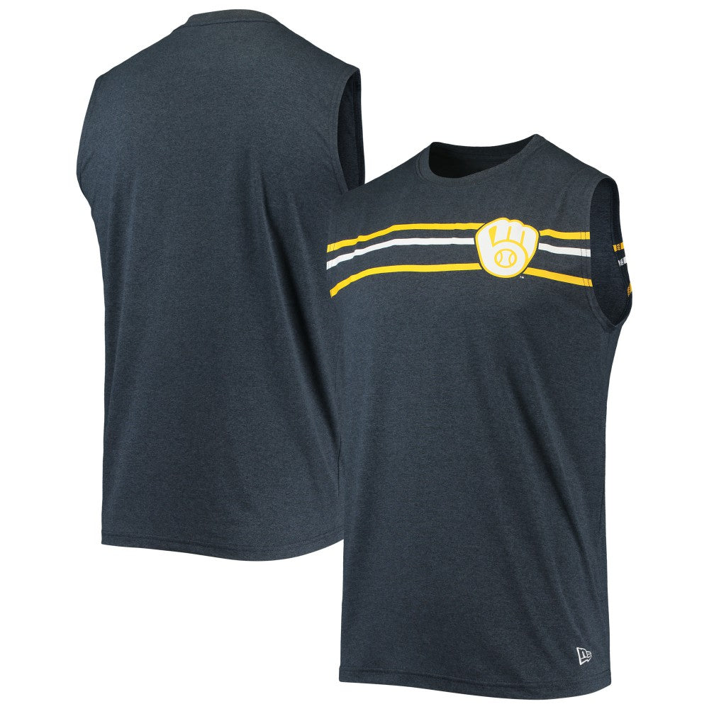 Milwaukee Brewers New Era Muscle Tank Top - MLB