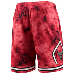 Chicago Bulls Hardwood Classics 1997 Galaxy Swingman Shorts Red - NBA