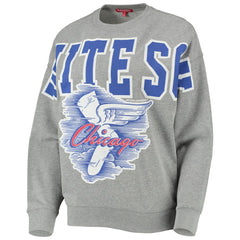 Chicago White Sox Mitchell & Ness Women's Cooperstown Collection Logo Lightweight Pullover Sweatshirt - MLB