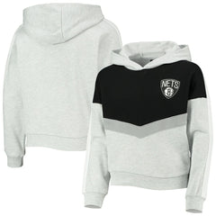 Brooklyn Nets Girls Youth All Yours Pullover Hoodie Heathered Gray - NBA