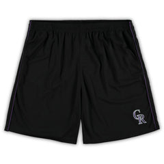 Colorado Rockies Big & Tall Mesh Shorts - MLB