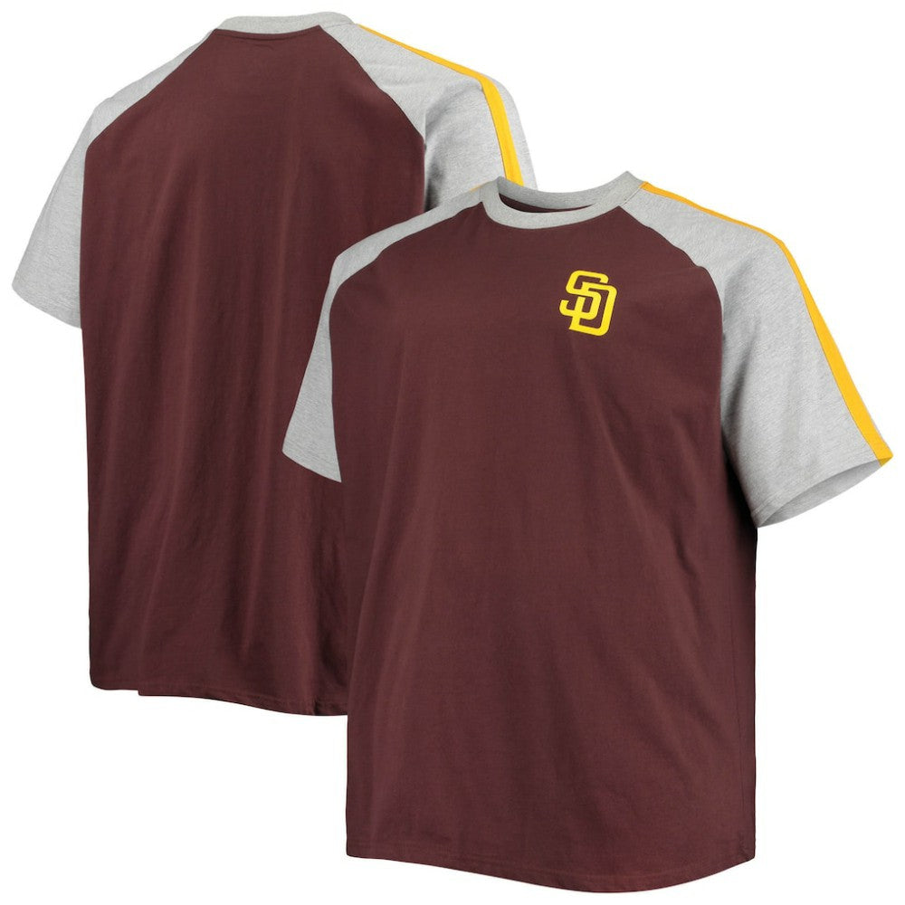 San Diego Padres Big & Tall Circular Raglan T-Shirt - MLB