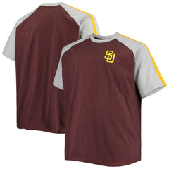 San Diego Padres Big & Tall Circular Raglan T-Shirt - MLB